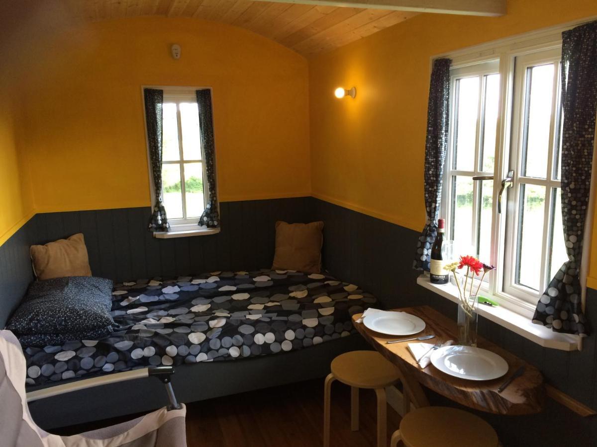 The Shepherds Hut At The Shippen, Tiphayes ホニートン エクステリア 写真